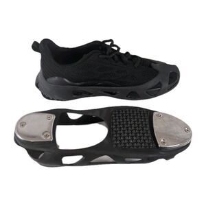 One Pair TAPfit Slip-On Taps Women’s LARGE (Size 8+) Black, Stainless Steel